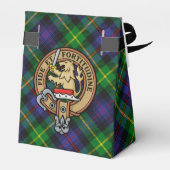 Ballotins Clan Farquharson Crest sur Tartan (Arrière)