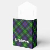 Ballotins Clan Farquharson Crest sur Tartan (Ouvert)