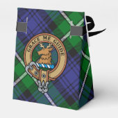 Ballotins Clan Forbes Crest sur Tartan (Arrière)