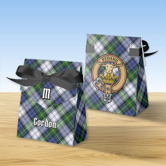 Ballotins Clan Gordon Crest sur la robe Tartan Ballotin