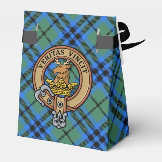 Ballotins Clan Keith Crest sur Tartan Ballotin (Arrière)