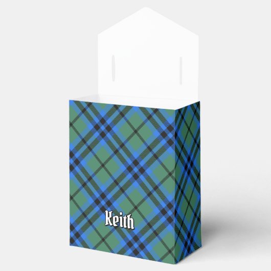 Ballotins Clan Keith Crest sur Tartan Ballotin (Ouvert)