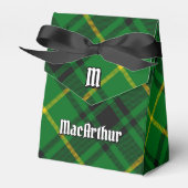 Ballotins Clan MacArthur Crest sur Tartan (Verso)