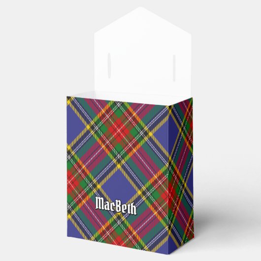 Ballotins Clan MacBeth Tartan Ballotin (Ouvert)