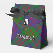 Ballotins Clan MacDonald Crest sur Tartan Ballotin (Verso)