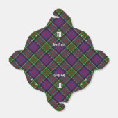 Ballotins Clan MacDonald de Clanranald Tartan Ballotin (Déplié)