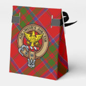 Ballotins Clan MacDonald de Keppoch Crest sur Tartan (Arrière)
