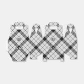 Ballotins Clan MacFarlane Tartan noir et blanc (Déplié)