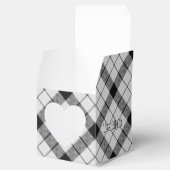 Ballotins Clan MacFarlane Tartan noir et blanc (Ouvert)