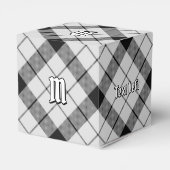 Ballotins Clan MacFarlane Tartan noir et blanc (Arrière)