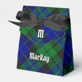 Ballotins Clan MacKay Crest sur Tartan (Verso)