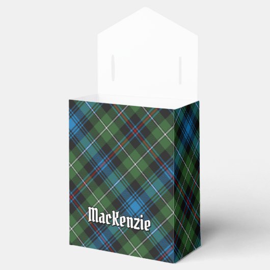 Ballotins Clan MacKenzie Crest sur Tartan Ballotin (Ouvert)