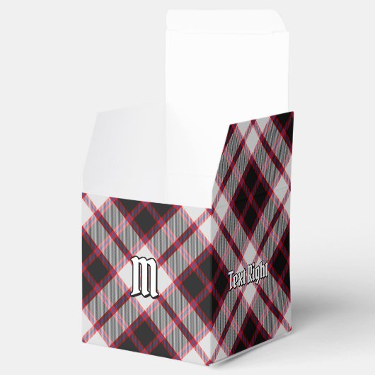 Ballotins Clan MacPherson Chasse Tartan Ballotin (Ouvert)