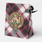 Ballotins Clan MacPherson Crest sur la chasse Tartan (Arrière)