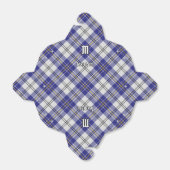 Ballotins Clan MacPherson Robe Bleue Tartan Ballotin (Déplié)