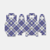 Ballotins Clan MacPherson Robe Bleue Tartan Ballotin (Déplié)