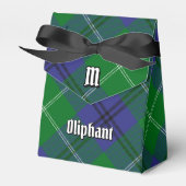 Ballotins Clan Oliphant Crest sur Tartan (Verso)