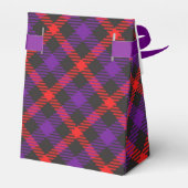 Ballotins Clan Tartan écossais Payé Purple Orange Motif (Arrière)