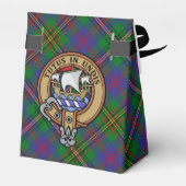 Ballotins Clan Wood Crest sur Tartan (Arrière)