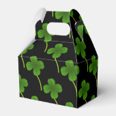 Ballotins Clapet à quatre feuilles Lucky sur noir (Arrière)