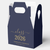 Ballotins Class of 2026 Blue Gold Script Graduation   (Ouvert)