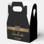 Ballotins Classe de 2023 Black Gold Name Graduation (Ouvert)