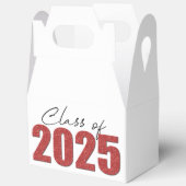 Ballotins Classe Parties scintillant rouge de 2025 (Ouvrir)