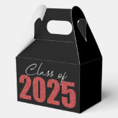 Ballotins Classe Parties scintillant rouge de 2025 (Verso)