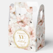 Ballotins Classé Pastel rose Rustique or Ballotin d'annivers (Ouvert)