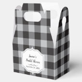 Ballotins Classic Buffalo Plaid Check Black White Event (Ouvert)