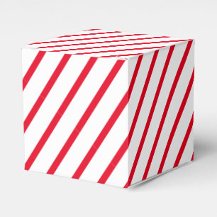 Ballotins Classic Festive Rouge et Blanc Stripes de vacances