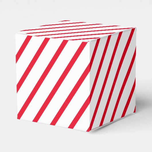 Ballotins Classic Festive Rouge et Blanc Stripes de vacances (Verso)