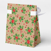 Ballotins Classic Holiday Green Holly Red Berries (Arrière)