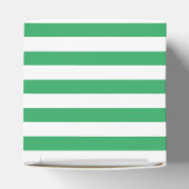 Ballotins Classic minimal moderne vert et blanc rayé (Haut)