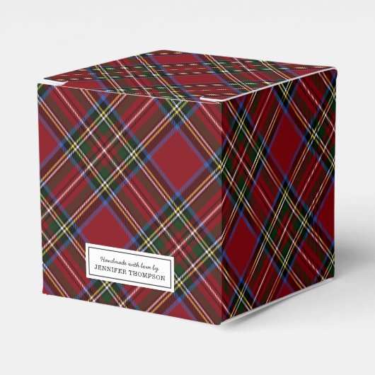 Ballotins Classic Red Tartan Holiday (Verso)