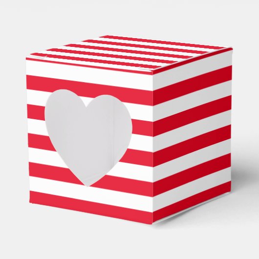 Ballotins Classic rouge et blanc rayé (Verso)