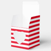 Ballotins Classic rouge et blanc rayé (Ouvert)