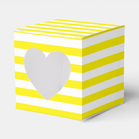 Ballotins Classic Simple Jaune et Blanc rayé (Verso)