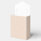 Ballotins Classique Gingham Début d'Automne | Abricot Chaud (Ouvert)