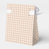 Ballotins Classique Gingham Début d'Automne | Abricot Chaud (Arrière)