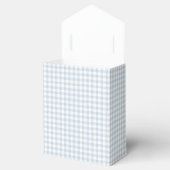 Ballotins Classique Gingham Début d'Automne | Bleu Poussiére (Ouvert)