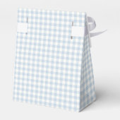 Ballotins Classique Gingham Début d'Automne | Bleu Poussiére (Arrière)