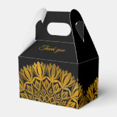 Ballotins Classique mandala classique élégant mariage de lux (Arrière)