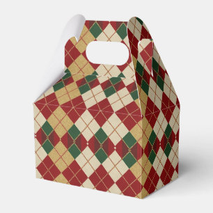 Ballotins Classique, motif argyle Noël/hiver
