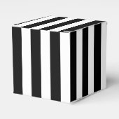 Ballotins Classique rayé blanc et noir Classique 2x2x2 (Verso)