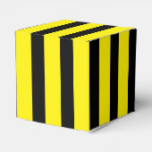 Ballotins Classique rayé jaune vif et noir Classique (Arrière)