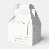 Ballotins Classy Elegant Minimal Gold Typographie Christenin (Verso)