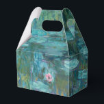 Ballotins Claude Monet Water Lilies Mariage<br><div class="desc">Boîtes de faveur de mariage avec peinture Claude Monet Water Lilies.</div>