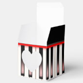 Ballotins Clavier de piano avec cœur (Ouvert)