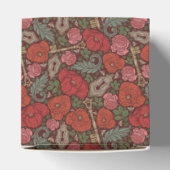 Ballotins Clé ancienne Steampunk victorienne Coquelicots rou (Haut)